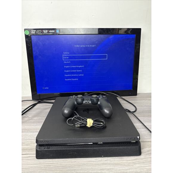 Sony Playstation 4 1TB CUH-2215B System W/ Controller And Cords Read - Picture 1 of 16